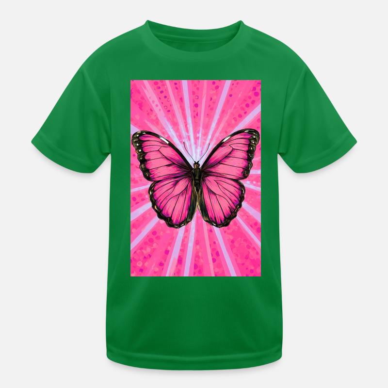 papillon T-shirt sport Enfant