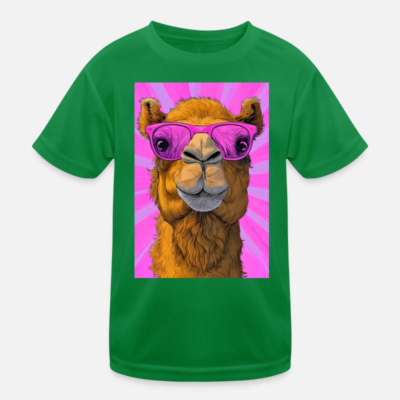 camel Kids Functional T-Shirt