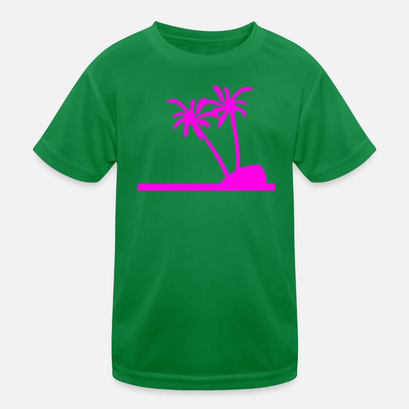Palm trees Kids Functional T-Shirt