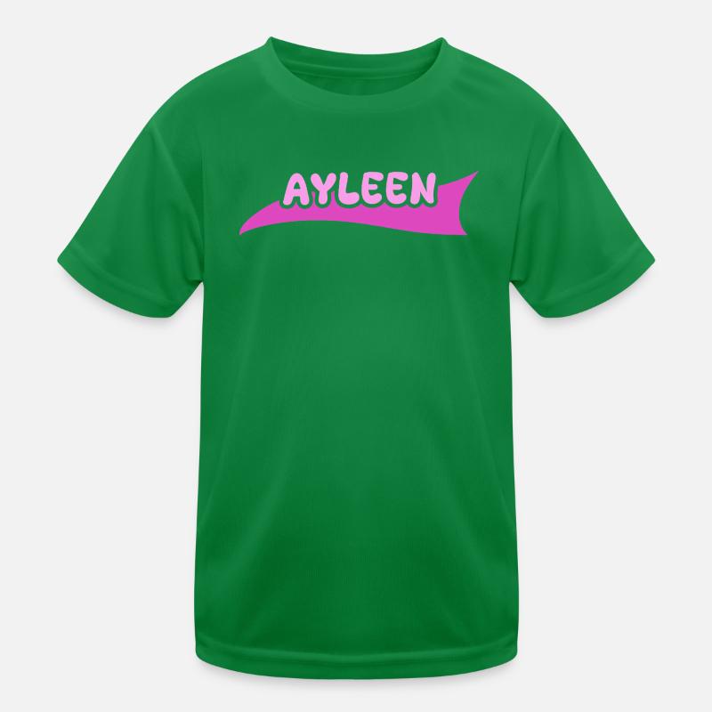 First name Ayleen Kids Functional T-Shirt
