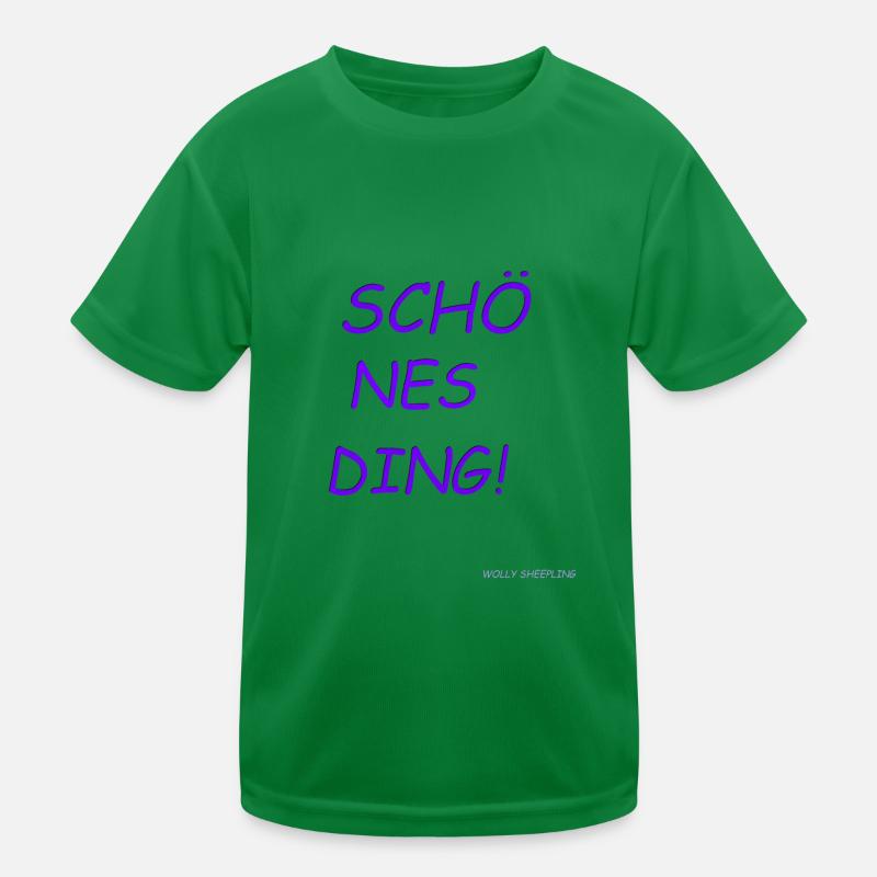 Nice thing! Beautiful - Nes - Ding! Wolly Sheepling Kids Functional T-Shirt