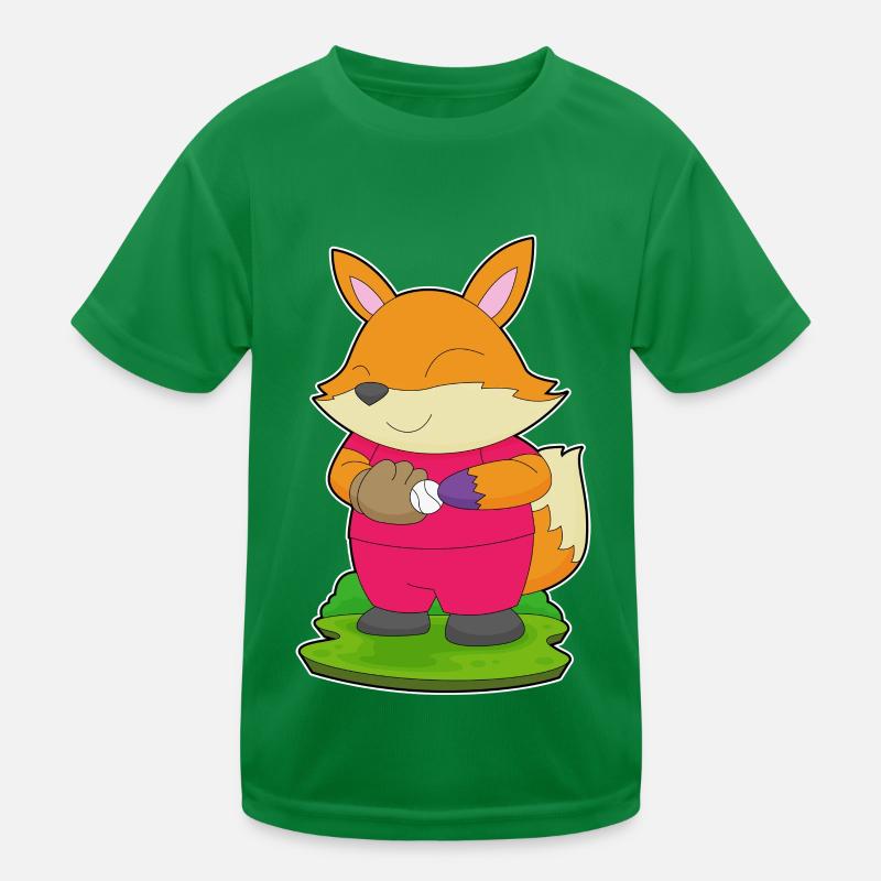 Fox Baseball Gant de baseball T-shirt sport Enfant