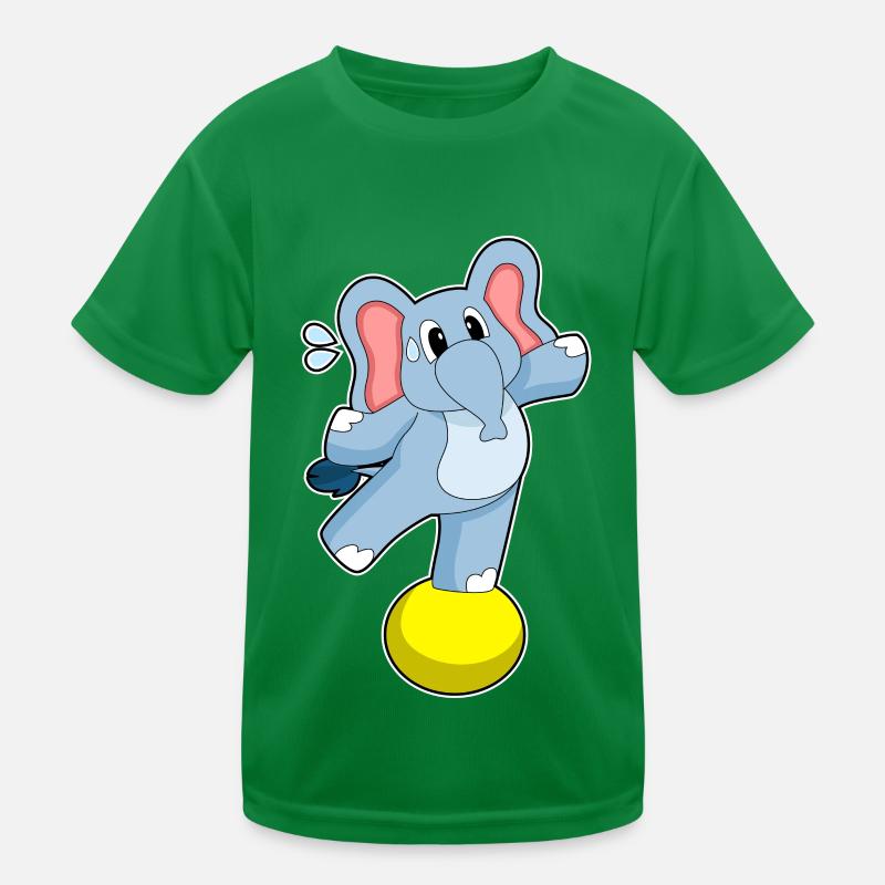 Elephant Circus Kids Functional T-Shirt