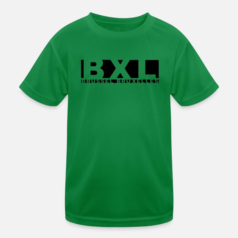 BXL - Brüssel - Brüssel Kinder Funktions-T-Shirt
