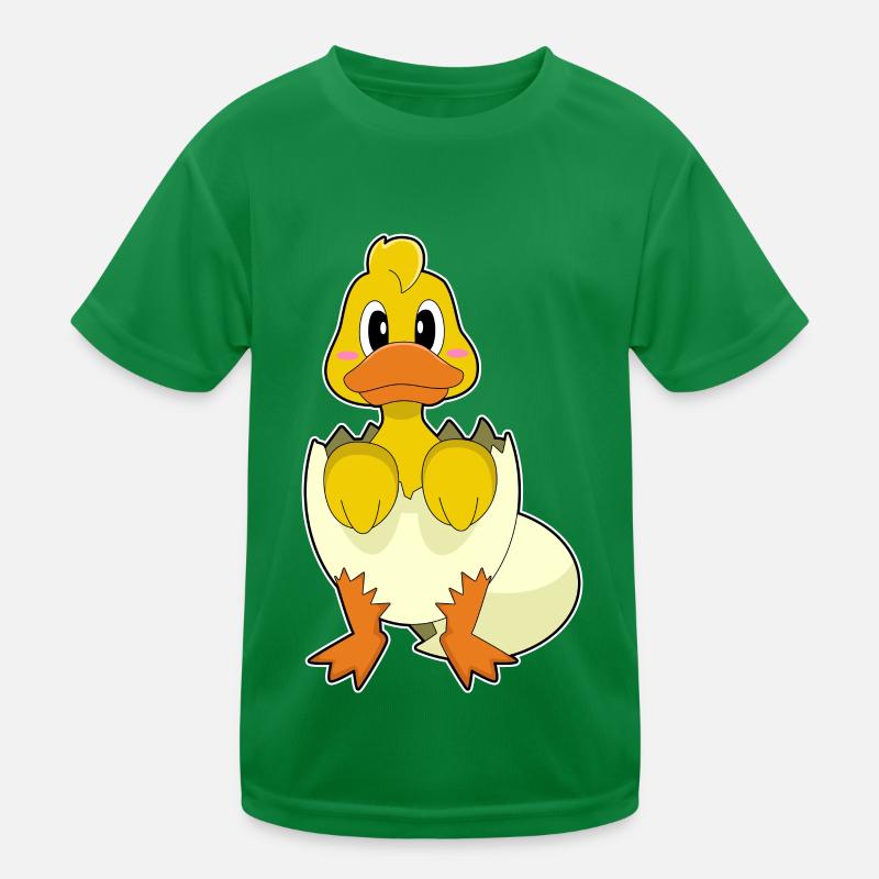 Duck Egg Eggshell Kids Functional T-Shirt