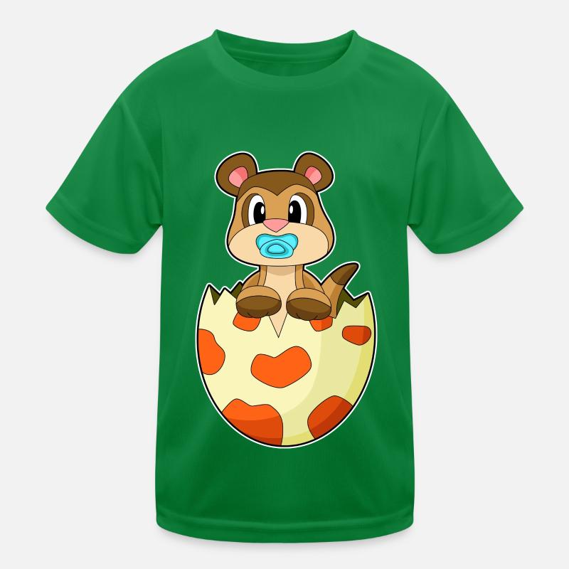Meerkat pacifier Kids Functional T-Shirt