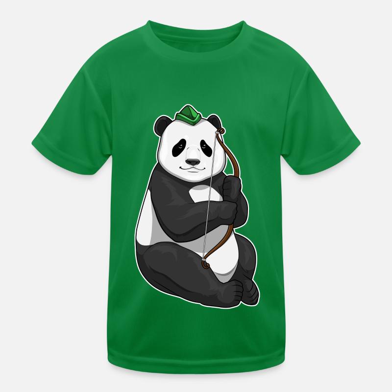 Arc Panda Archer T-shirt sport Enfant