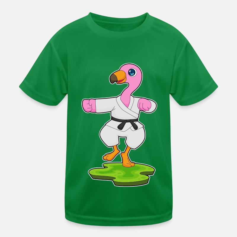 Flamingo Kampfsport Kinder Funktions-T-Shirt