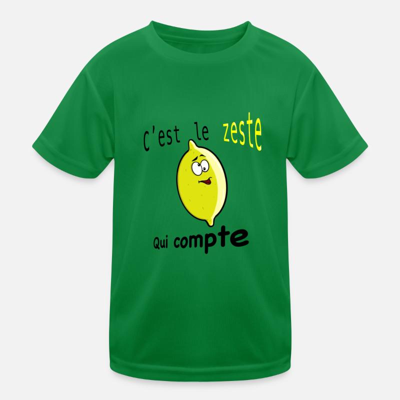 C’est le Zeste qui compte T-shirt sport Enfant