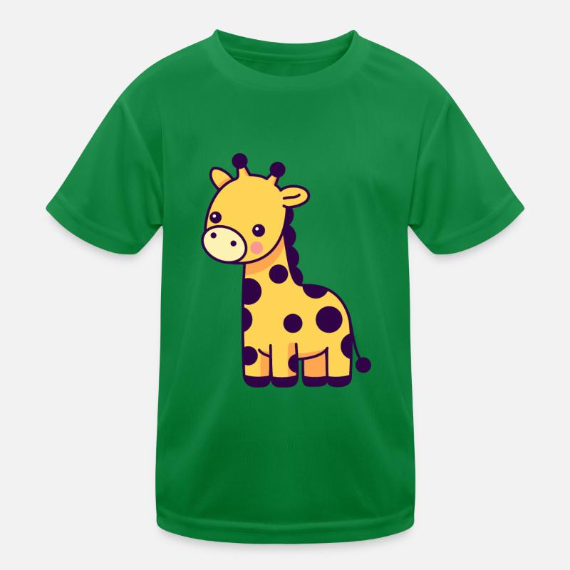 Giraffe Kinder Funktions-T-Shirt