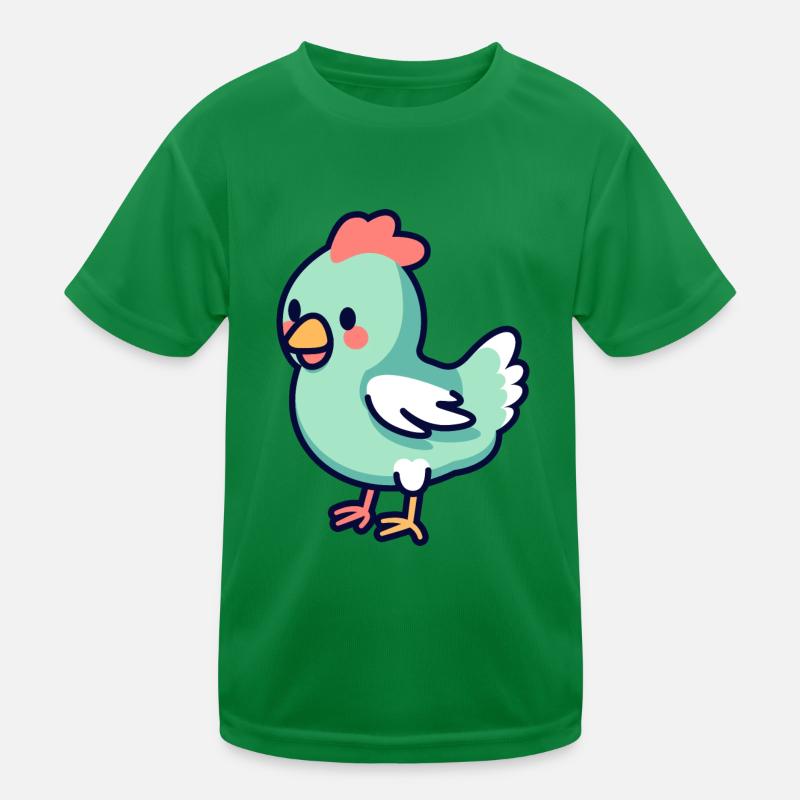 Chicken Kids Functional T-Shirt