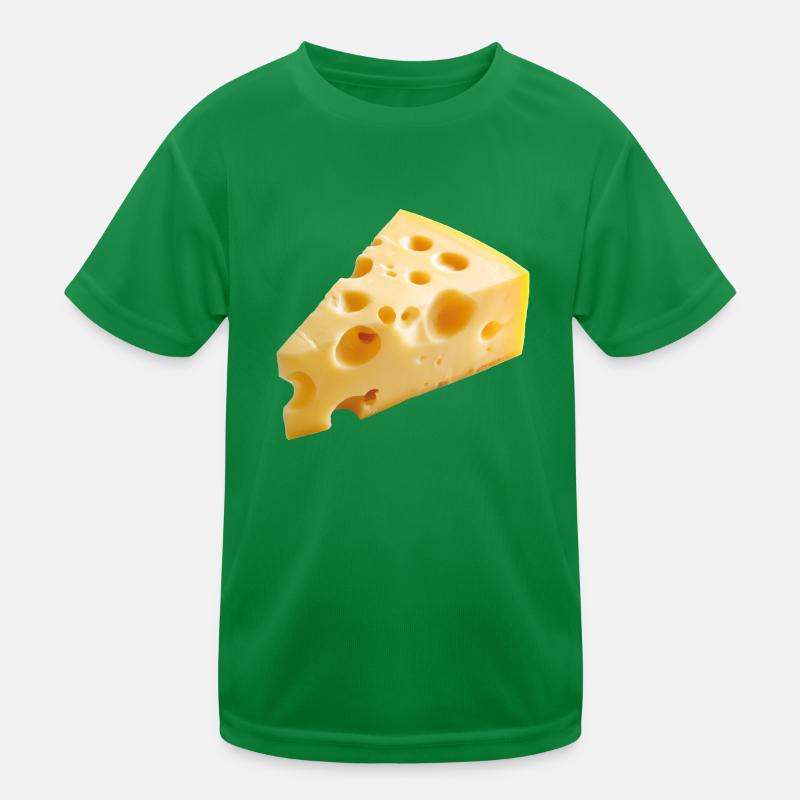Cheese Kids Functional T-Shirt