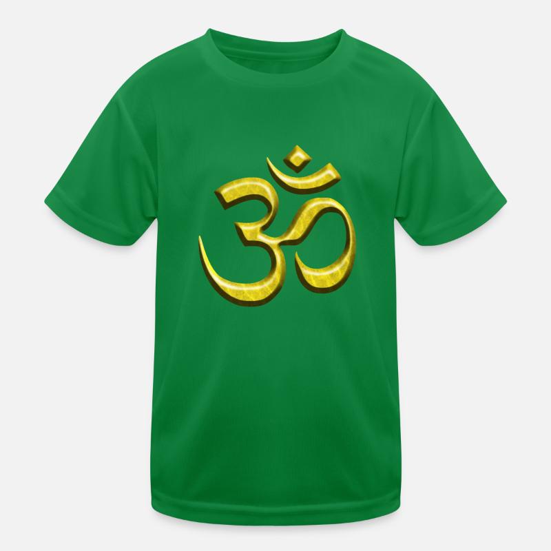 OM SYMBOL Kids Functional T-Shirt