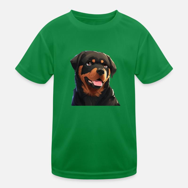 Rottweiler T-shirt sport Enfant