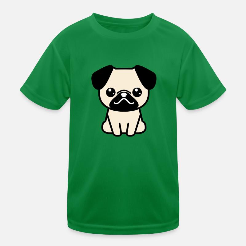 Pug Kids Functional T-Shirt