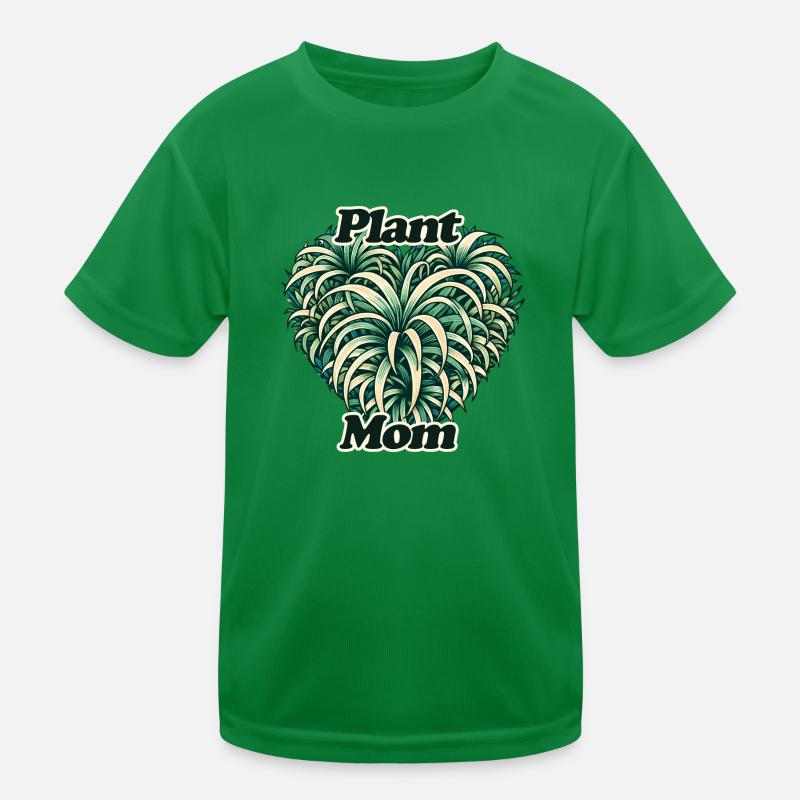 Pflanzen-Mama Kinder Funktions-T-Shirt