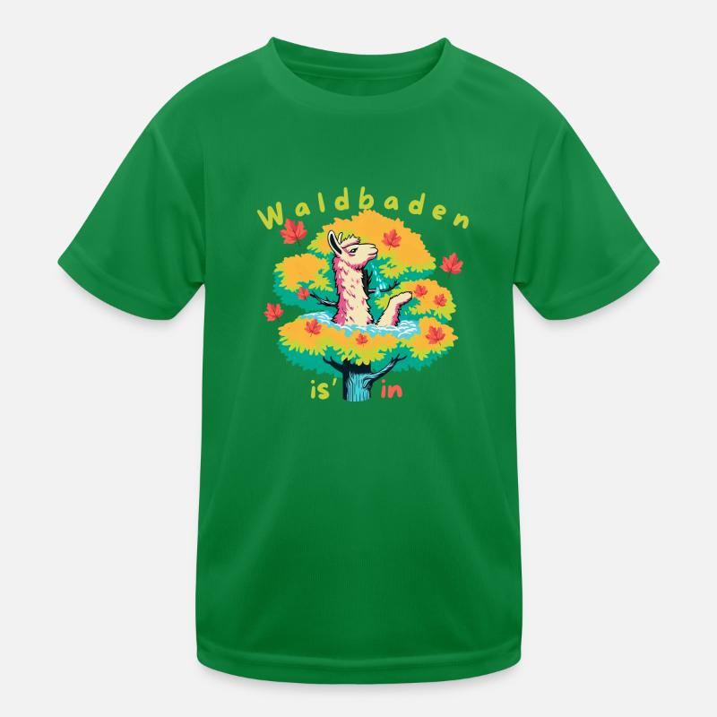 Waldbaden Kinder Funktions-T-Shirt