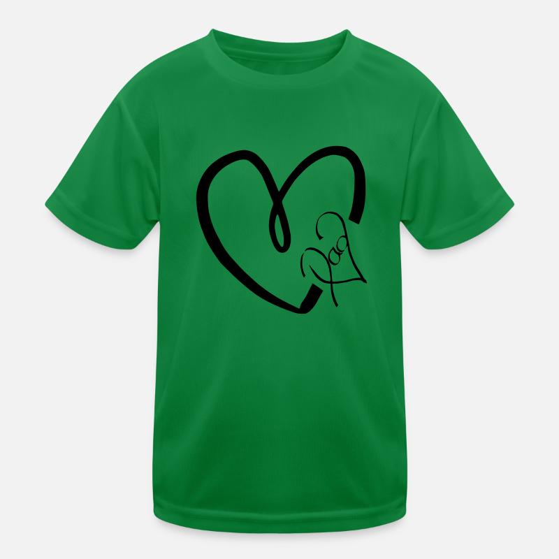 Heart for Dad Kids Functional T-Shirt