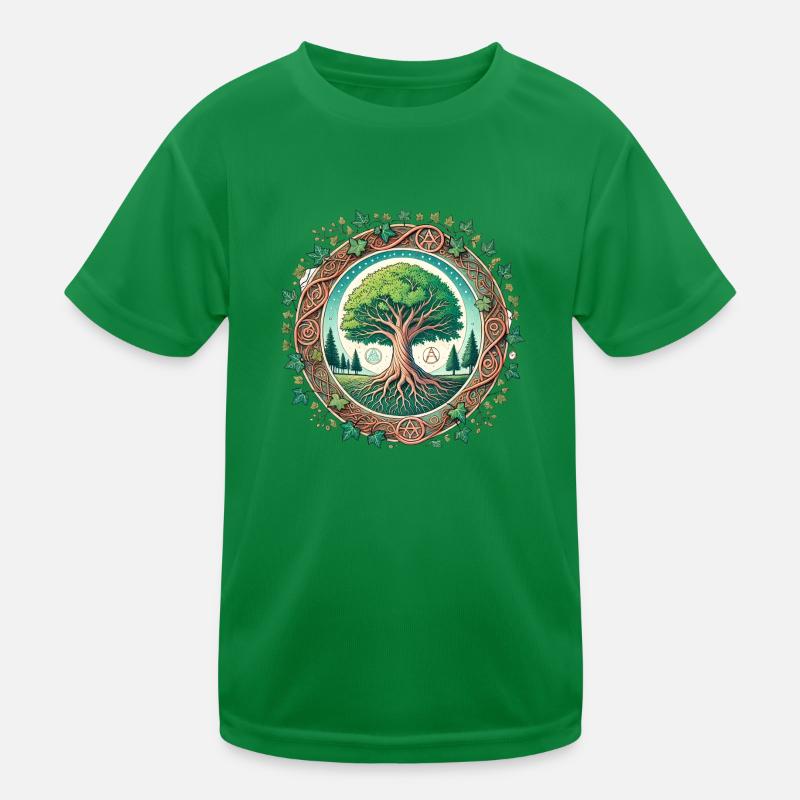 Baum des Lebens Kinder Funktions-T-Shirt