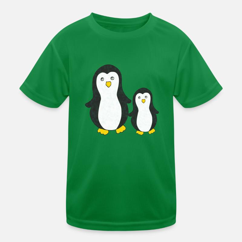Pingouin, grand et petit T-shirt sport Enfant