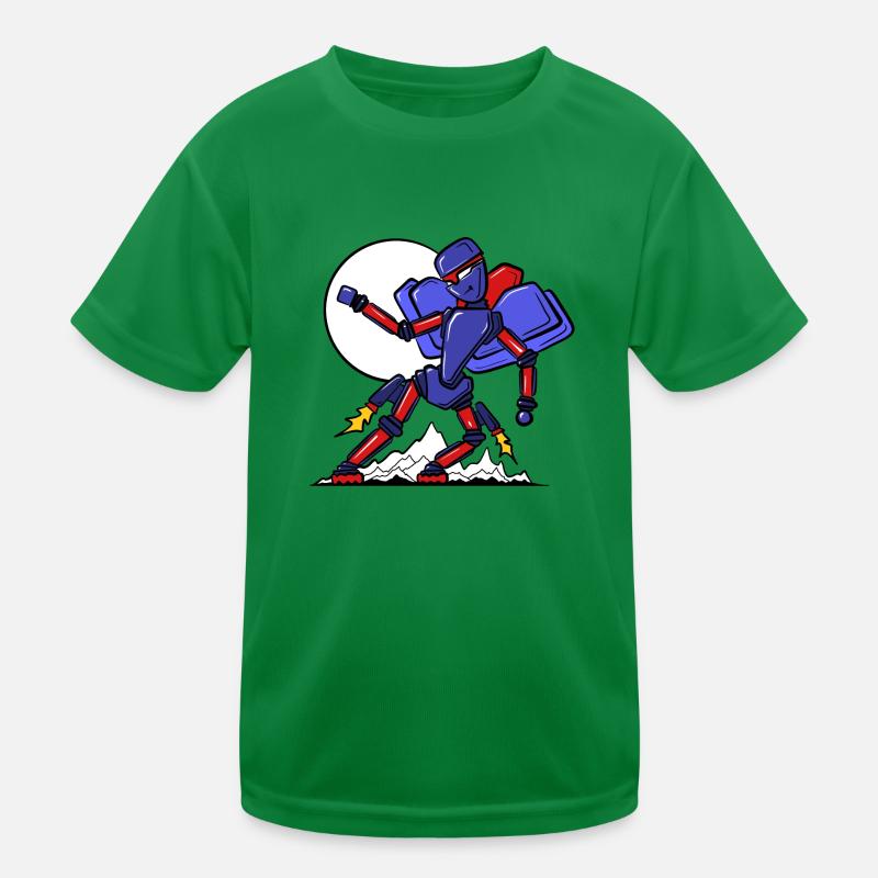 Robot en déplacement T-shirt sport Enfant