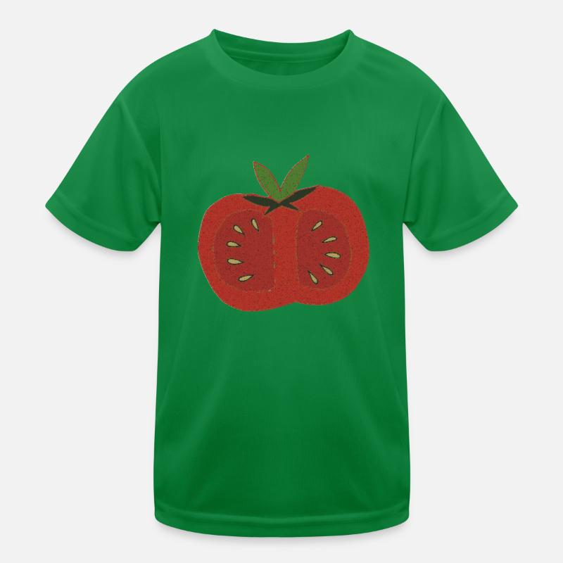 tomate gewebe Kinder Funktions-T-Shirt