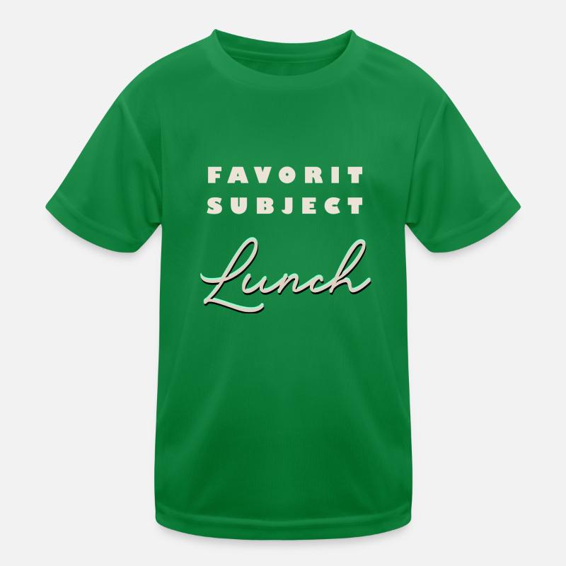 LIEBLINGSFACH MITTAGESSEN Kinder Funktions-T-Shirt