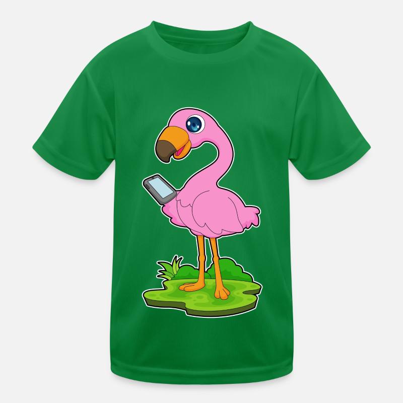 Flamingo Handy Kinder Funktions-T-Shirt