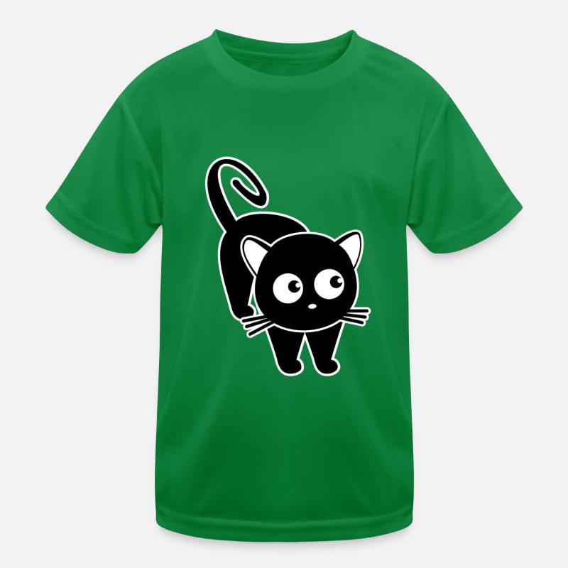 Chat T-shirt sport Enfant