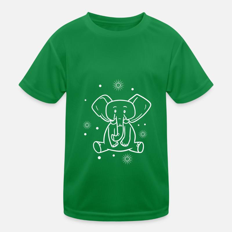 mignon bébé éléphant T-shirt sport Enfant