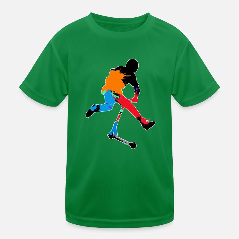 Freestyle-Roller Kinder Funktions-T-Shirt