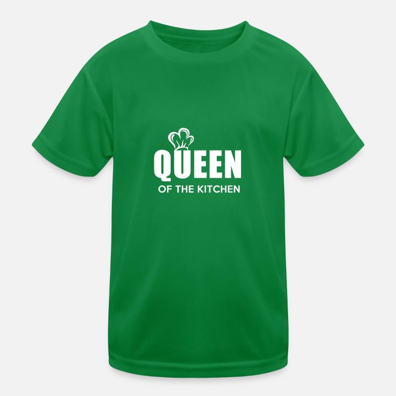 Queen of the Kitchen Kinder Funktions-T-Shirt