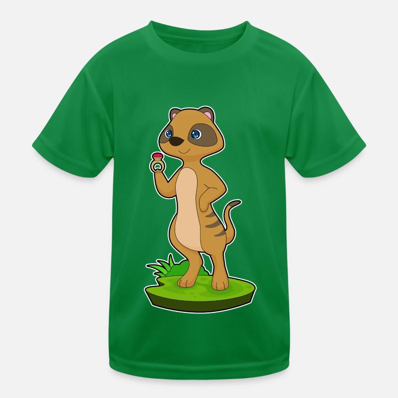 Meerkat Ring Kids Functional T-Shirt