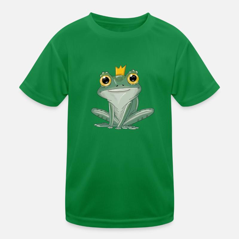 Froschprinzchen Kinder Funktions-T-Shirt