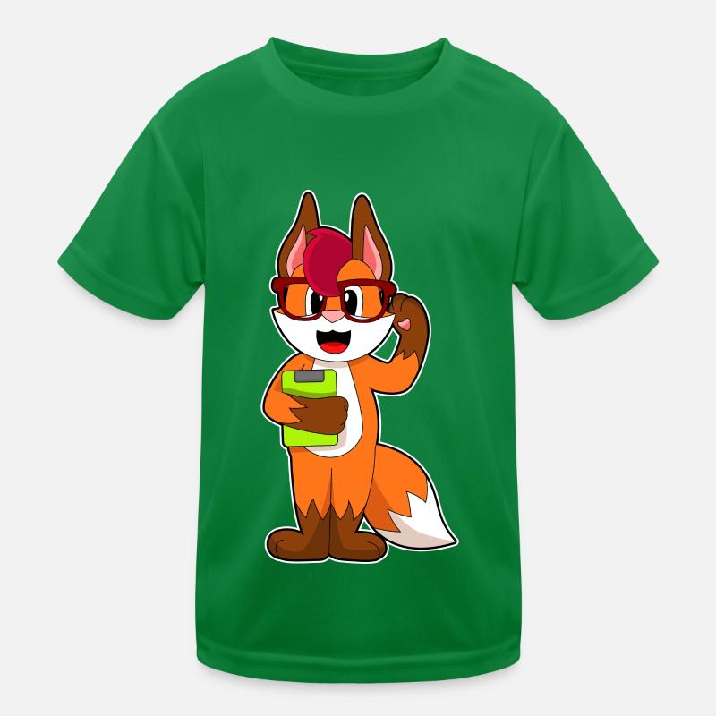 Fuchs Secretary Notepad Kids Functional T-Shirt