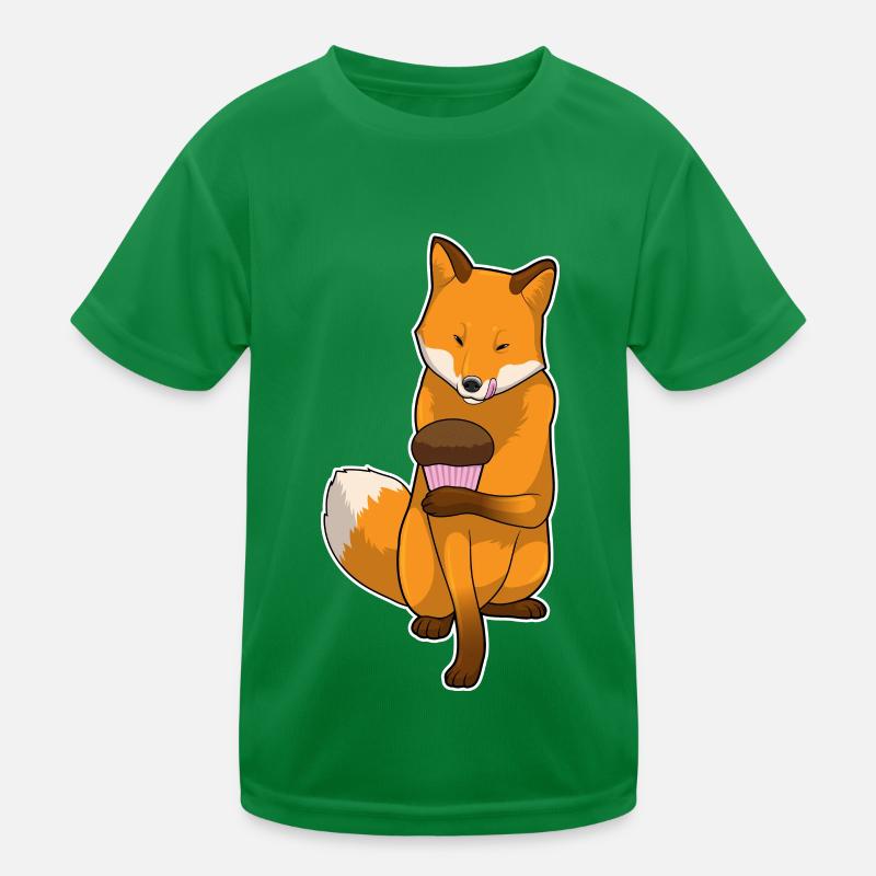Muffin renard T-shirt sport Enfant