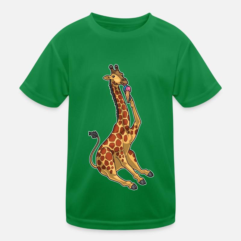 Glace gaufre girafe T-shirt sport Enfant