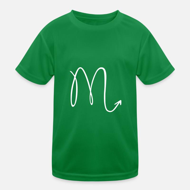 Sternzeichen Skorpion Kinder Funktions-T-Shirt