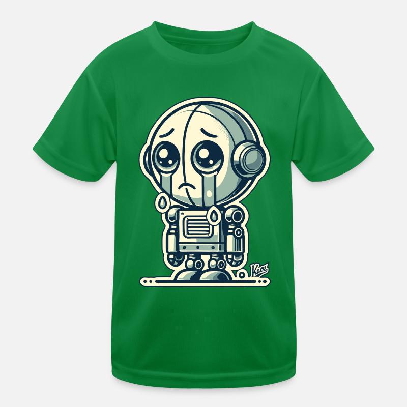 Everything will be alright, sad little robot Kids Functional T-Shirt