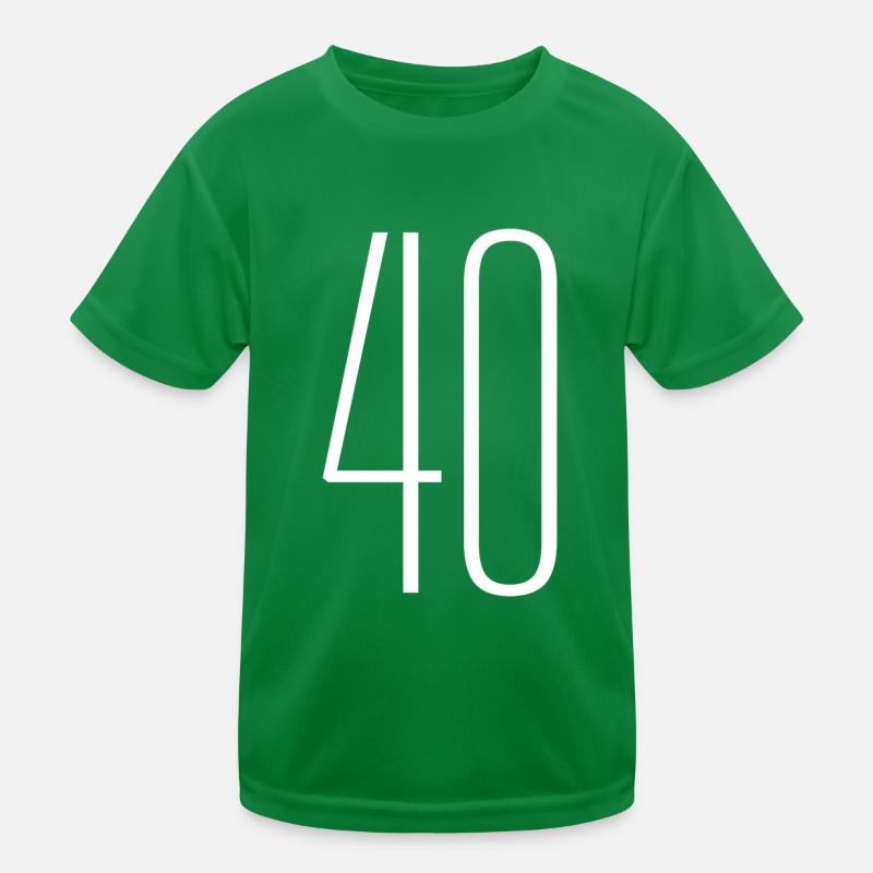 40 Kids Functional T-Shirt