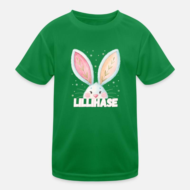 Nom Lilli Rabbit Lillihase Nom de l’animal T-shirt sport Enfant