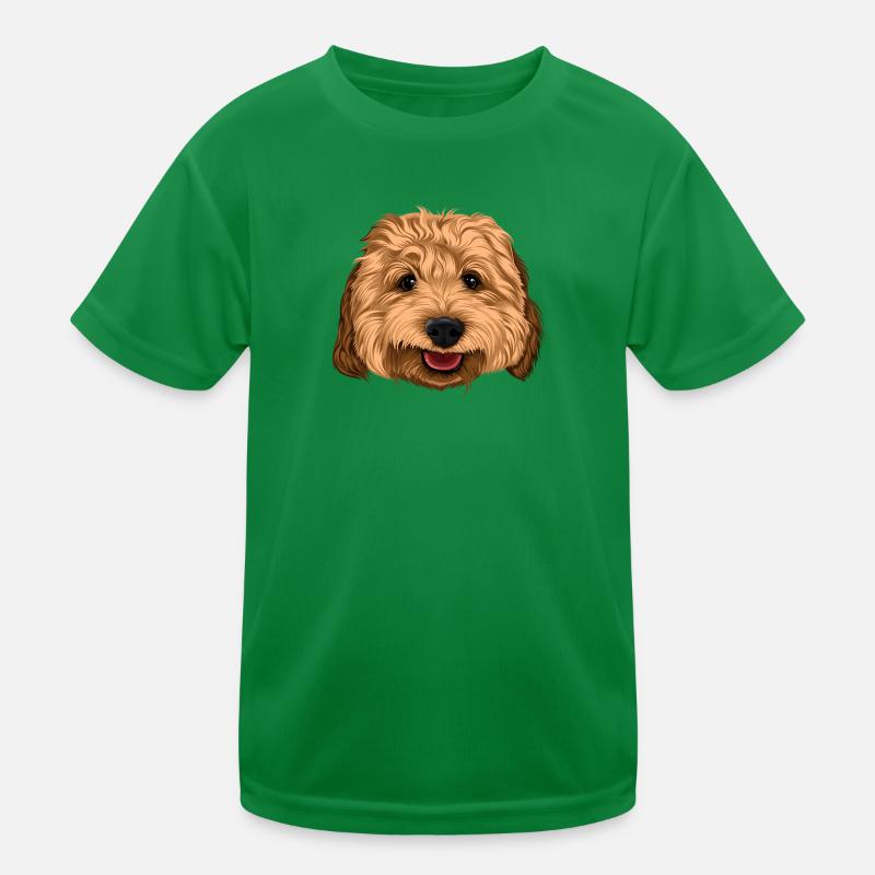 Joyeux Cockapoo T-shirt sport Enfant