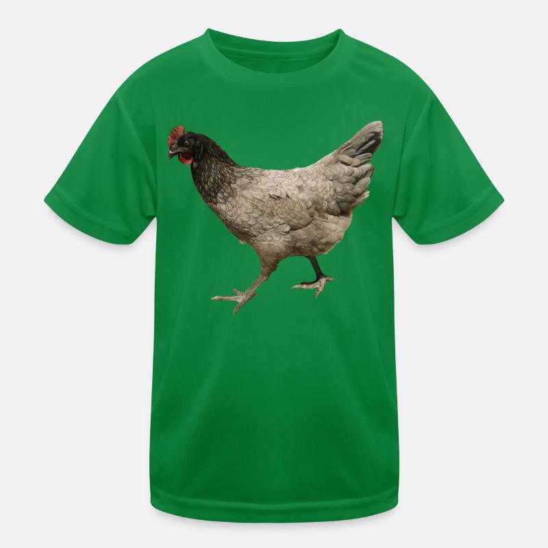 poulet gris T-shirt sport Enfant