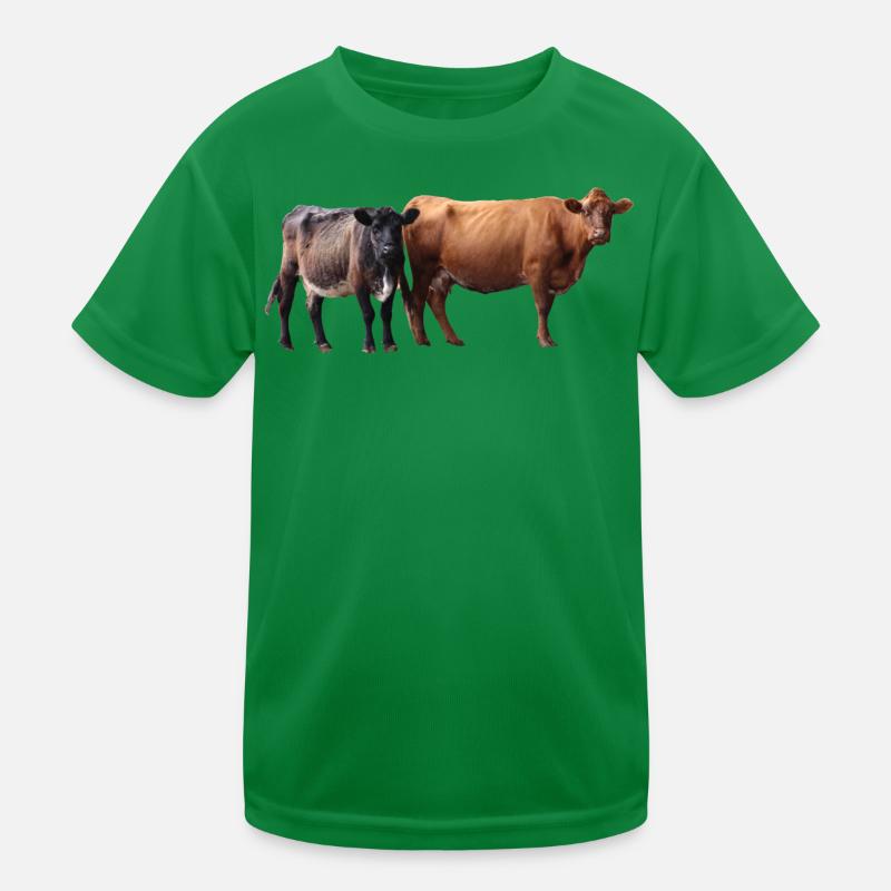 two cows Kids Functional T-Shirt
