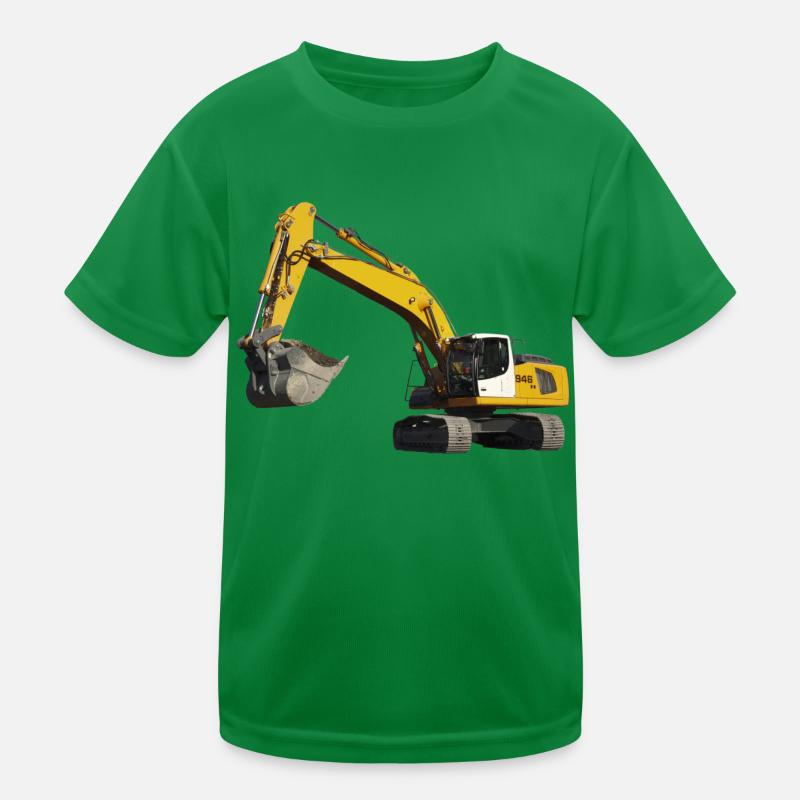 Bagger Kinder Funktions-T-Shirt