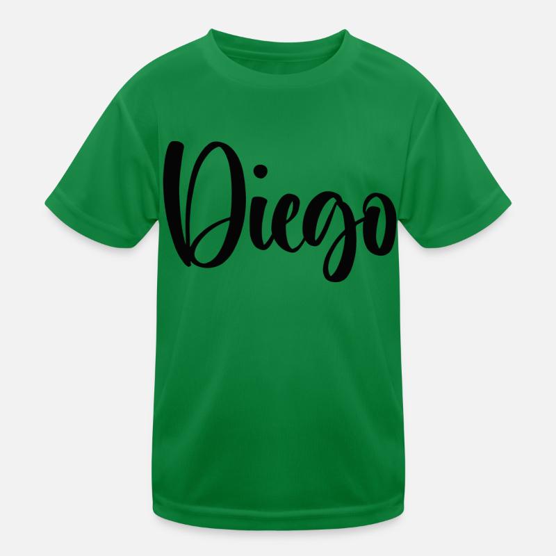 Diego Kinder Funktions-T-Shirt