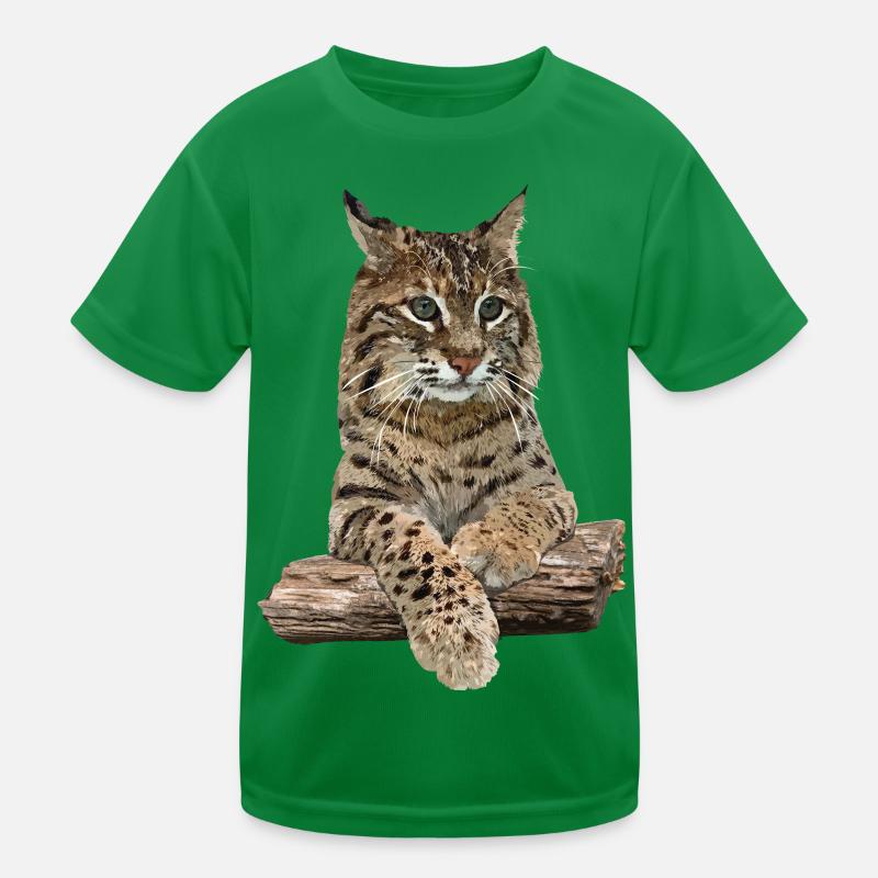 Luchs Kinder Funktions-T-Shirt