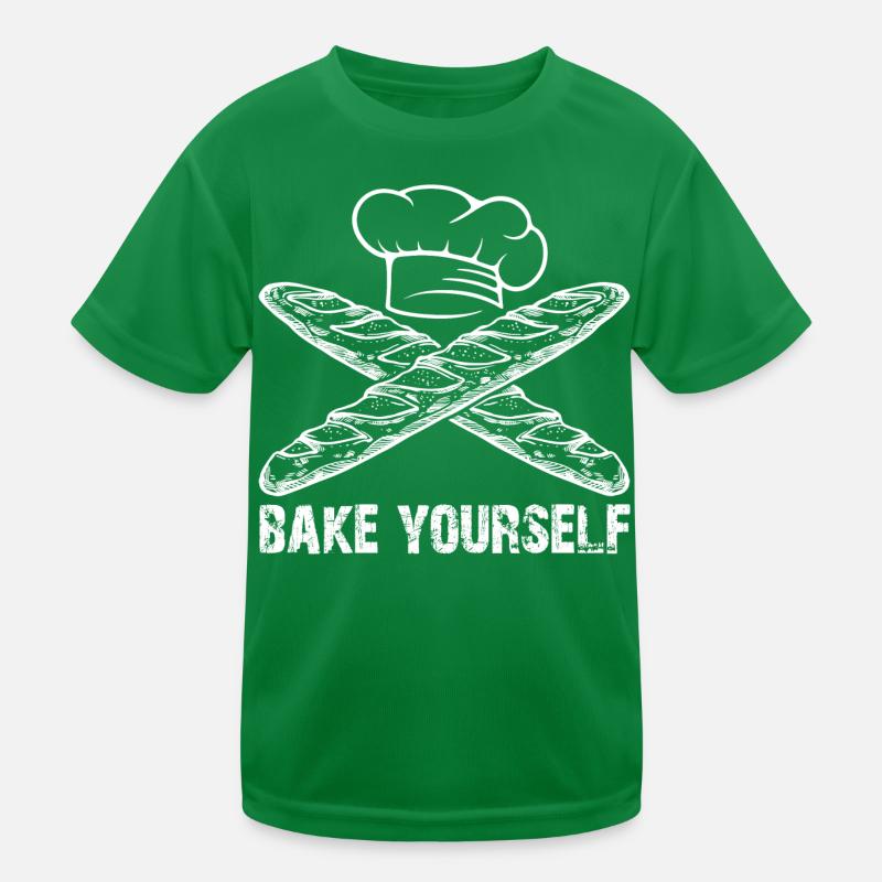 Selber backen lohnt sich Kinder Funktions-T-Shirt