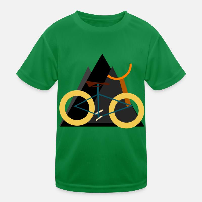 Retro wheel Kids Functional T-Shirt