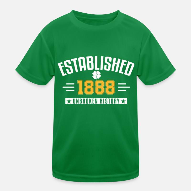 Est. 1888 - Unbroken History Kids Functional T-Shirt